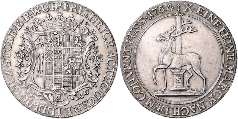 Stolberg/-Rossla und Stolberg-Stolberg. 
Friedrich Botho und Karl Ludwig 1761-1...