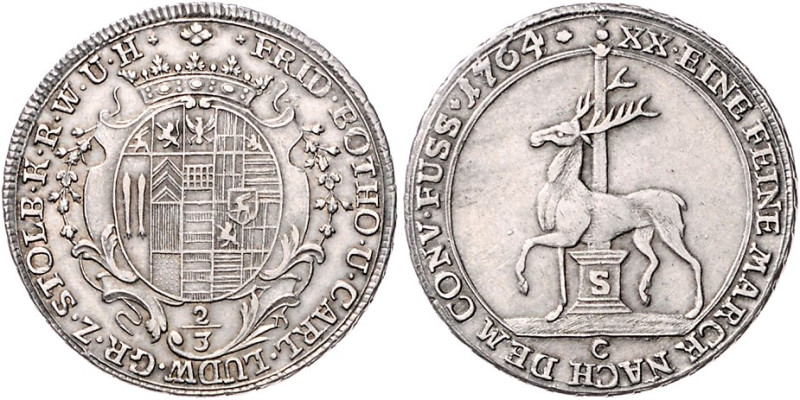 Stolberg/-Rossla und Stolberg-Stolberg. 
Friedrich Botho und Karl Ludwig 1761-1...