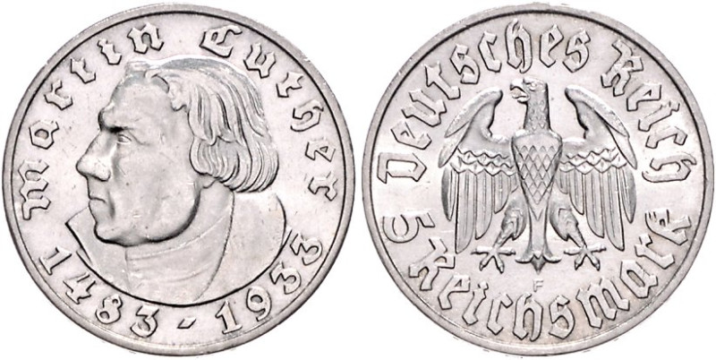 5 RM 1933 F, Luther. Jaeger&nbsp;353. 


vz