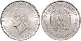 2 RM 1934 F, Schiller. Jaeger&nbsp;358. 


vz-stfr