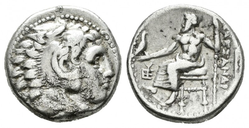 Imperio Macedonio. Alejandro III Magno. Dracma. 336-323 a.C. Arrhidaios. (Price-...