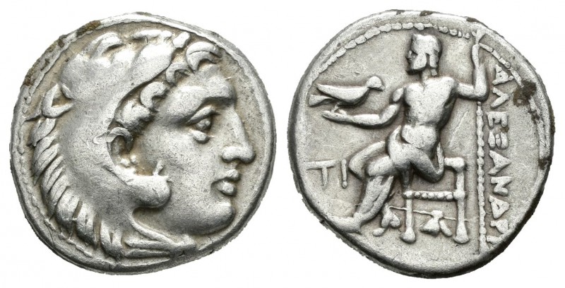 Imperio Macedonio. Alejandro III Magno. Dracma. 336-323 a.C. Sardes. (Price-2629...