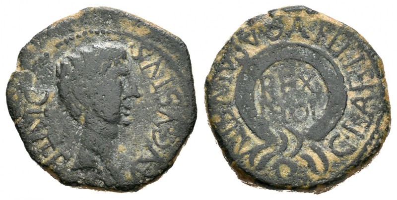 Cartagonova. Semis. 27 a.C.-14 d.C. Cartagena (Murcia). (Abh-590). (Acip-3142). ...