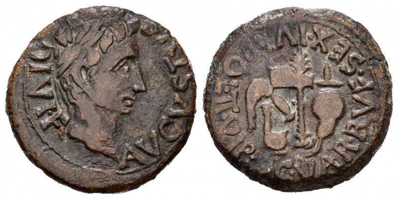 Cartagonova. Semis. 27 a.C.-14 d.C. Cartagena (Murcia). (Abh-594). (Acip-3138). ...