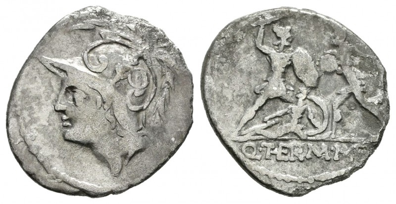 Minucia. Denario. 103 a.C. Roma. (Ffc-928). (Craw-319/1). (Cal-1029). Ag. 3,30 g...