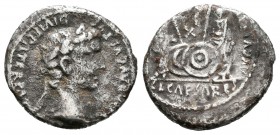Augusto. Denario. 7-6 a.C. Lugdunum. (Ffc-23). (Ric-211). (Cd-853). Ag. 3,23 g. Con X en campo del reverso. BC. Est...40,00.