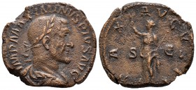 Maximino I. Sestercio. 236-38. Roma. (Spink-8332). (Ric-81). Rev.: PAX AVGVSTI SC. Ae. 18,29 g. BC+. Est...40,00.