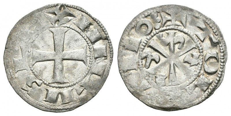 Reino de Castilla y León. Alfonso VI (1073-1109). Dinero. Toledo. (Abm-5). (Baut...