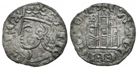 Reino de Castilla y León. Alfonso XI (1312-1350). Cornado. Burgos. (Abm-335.1). (Bautista-471). Ve. 0,80 g. Con B y estrella sobre las torres. MBC+. E...