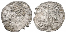 Reino de Castilla y León. Alfonso XI (1312-1350). Cornado. León. (Abm-338.1). Ve. 0,70 g. Con L y estrella y L bajo el castillo. Cospel faltado. MBC. ...