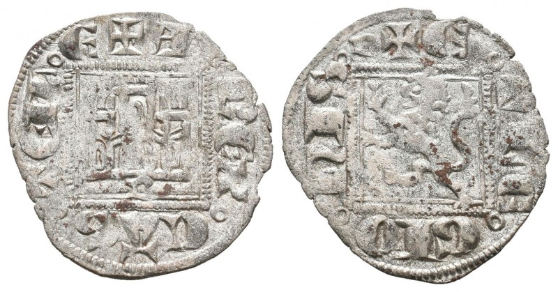 Reino de Castilla y León. Alfonso XI (1312-1350). Novén. Burgos. (Abm-355). Ve. ...