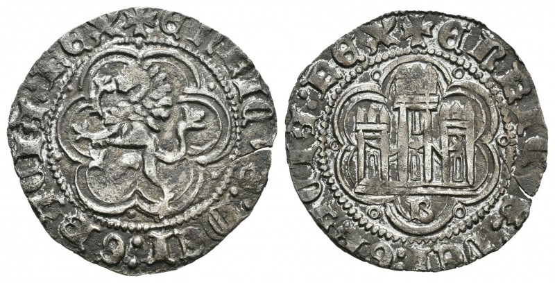 Reino de Castilla y León. Enrique IV (1454-1474). Blanca. Burgos. (Abm-816). (Ba...