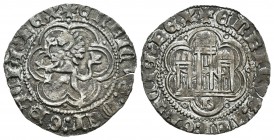 Reino de Castilla y León. Enrique IV (1454-1474). Blanca. Burgos. (Abm-816). (Bautista-1067). Ve. 1,96 g. MBC. Est...35,00.