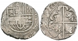Felipe IV (1621-1665). 8 reales. (16)30. Potosí. (T). (Cal-472). Ag. 20,89 g. Rara. MBC-. Est...260,00.