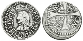 Carlos II (1665-1700). 1 croat. 1682. Barcelona. (Cal-665). Ag. 2,76 g.  Leyenda: CAROL. MBC-. Est...35,00.