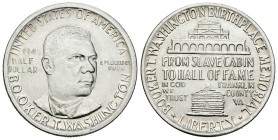 Estados Unidos. 1/2 dollar. 1946. (Km-198). Ag. 12,48 g. Brooker T. Washington. EBC+. Est...20,00.