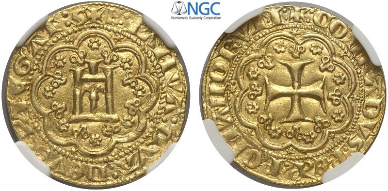 Genova, Repubblica (1139-1339), Genovino, MIR-7 Au mm 21 alta conservazione, in ...