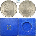 Repubblica Italiana, Monetazione in Lire (1946-2001), 500 Lire 1965 Prova, RR Ag mm 29 g 11,00 conservazione eccezionale con il box originale, in Slab...