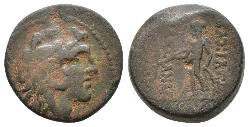 Seleukid Kings, Alexander I Balas 152-145 BC. AE 7,00g.