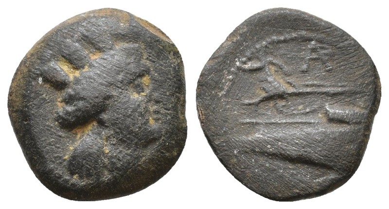 Phoenicia. Arados, circa 242-166 BC. AE 3,30g.