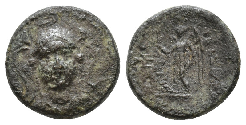 Seleukid Empire, Antiochos I Soter Æ Smyrna or Sardes, circa 281-261 BC. AE 2,55...