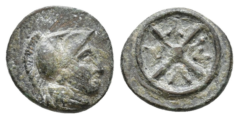 THRACE. Mesambria.(4th century BC). AE 12,30mm, 1,2g