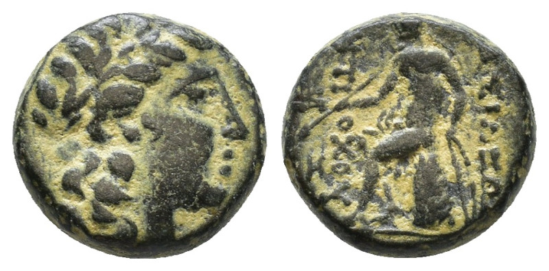 Seleukid King of Syria. Antioch. Antiochos I Soter 281-261 BC. AE 2,78g