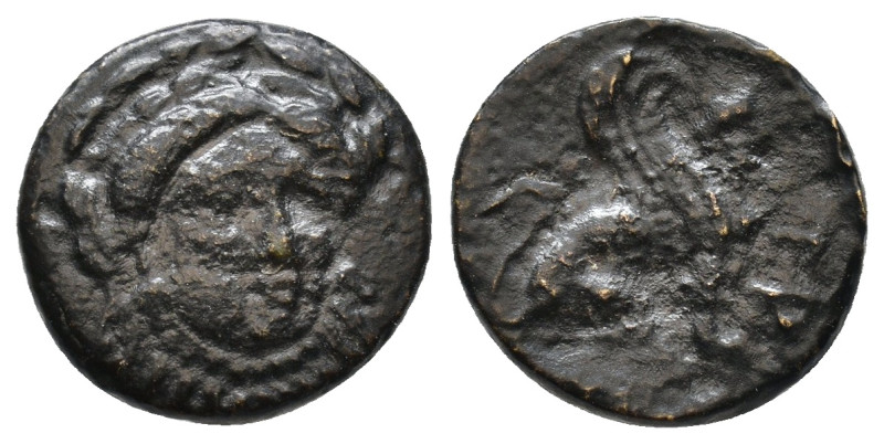 Troas, Gergis, c. 350-300 BC. AE 3,17g