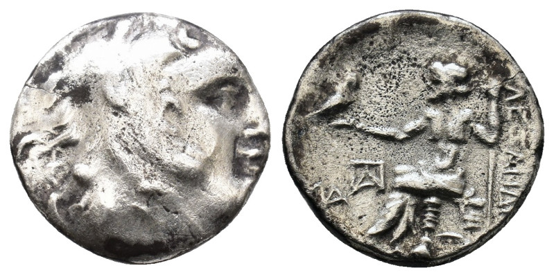 KINGS OF MACEDON. Alexander III 'the Great', 336-323 BC. Drachm 'barbarous' imit...