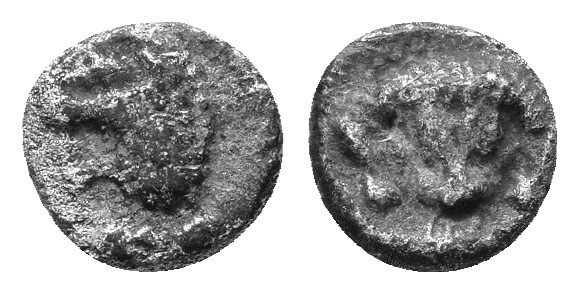 Caria. Mylasa. Hekatomnos circa 392-377 BC. AR 0,48g