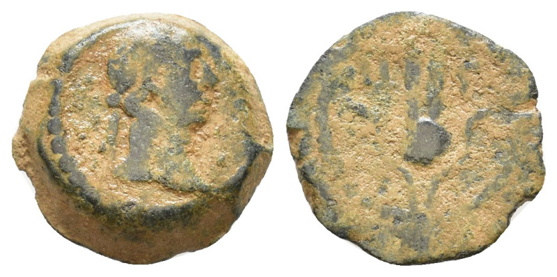 EGYPT, Alexandria. Hadrian. AD 117-138. Æ Dichalkon 2,31g