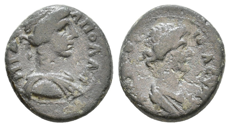 Lydia, Apollonis. Pseudo-autonomous issue. Circa 3rd century AD AE SNG von Auloc...