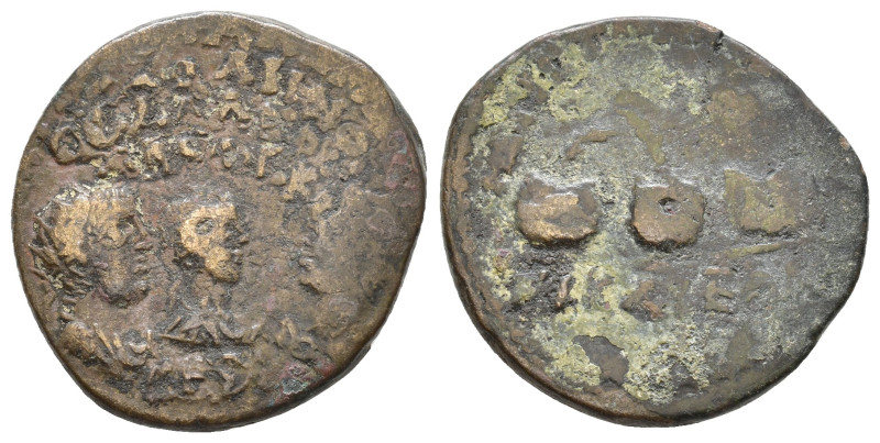 BITHYNIA, Nicaea. Valerian I, with Gallienus and Valerian II Caesar. AD 253-260....