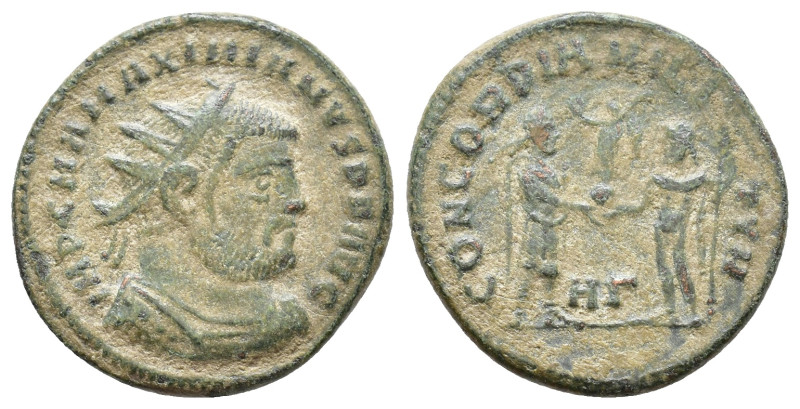 Maximian Æ Antoninianus. AD 285-295. AE 4,23g