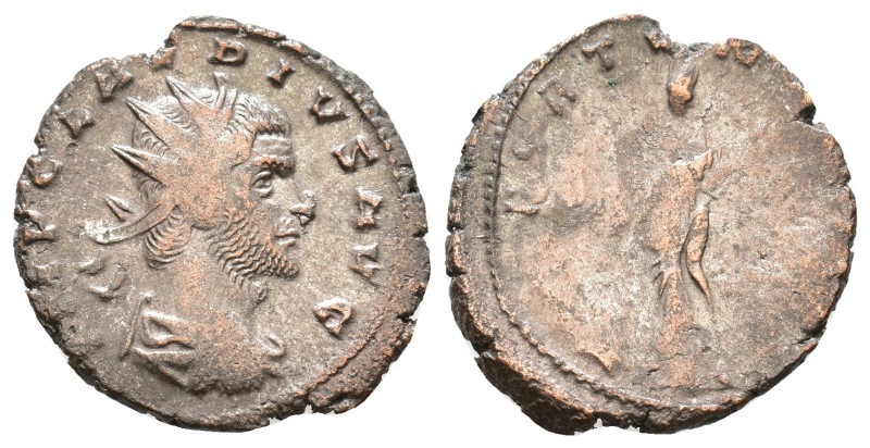 CLAUDIUS II GOTHICUS (268-270). Antoninianus. AE 3,56g