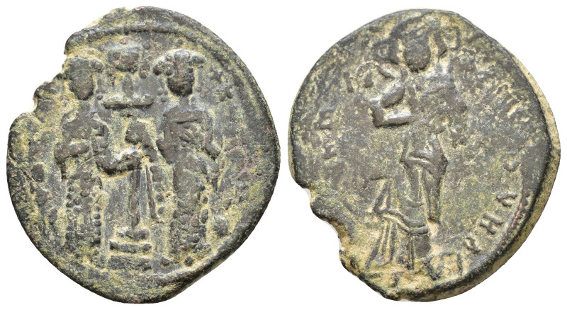 Constantine X Ducas and Eudocia (1059-1067 AD). AE 8,09g