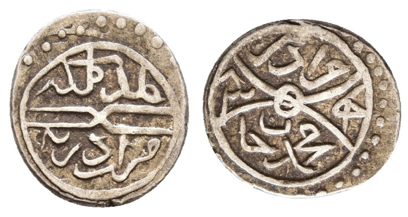 Murad II. (1421-1444). Akçe. Edirne. AR 13mm 1,15g