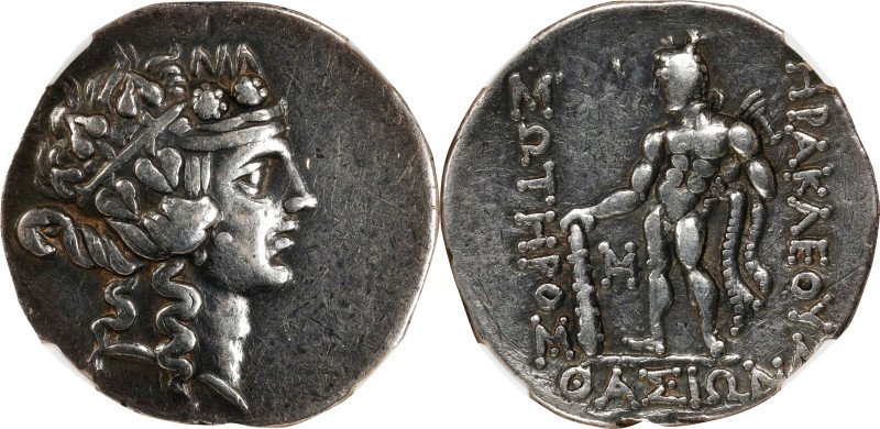 THRACE. Islands off Thrace. Thasos. AR Tetradrachm, ca. 2nd-1st Century B.C. NGC...