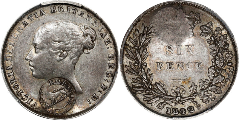 COSTA RICA. Costa Rica - Great Britain. Real, ND (1849-57). San Jose Mint. PCGS ...