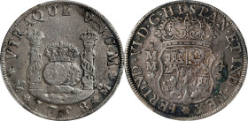 MEXICO. 4 Reales, 1758-Mo MM. Mexico City Mint. Ferdinand VI. PCGS Genuine--Corrosion Removed, VF Details.
KM-95; Cal-392; Gil-M-4-32; Cal-392; Yonak...