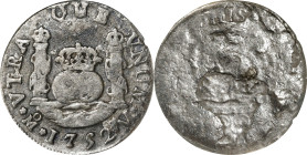 MEXICO. 2 Reales, 1752-Mo M. Mexico City Mint. Ferdinand VI. ANACS "SELECT".
KM-86.1; Cal-292. This sea-salvaged minor exhibits extensive saltwater d...