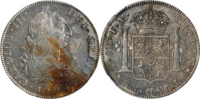 MEXICO. 8 Reales, 1774-Mo FM. Mexico City Mint. Charles III. NGC AU Details--Chopmarked.
KM-106.2; Cal-1108. The witness of some very limited circula...