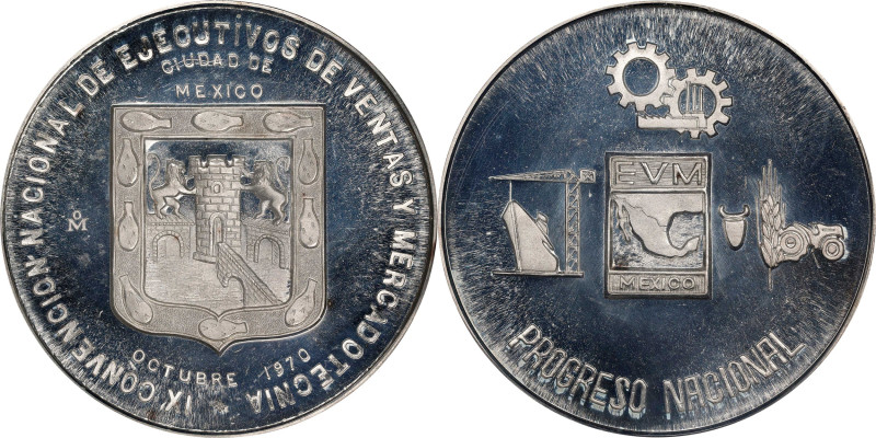 MEXICO. IX National Convention of Sales and Marketing Executives Silver Medal, 1...