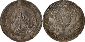 GERMANY. Taler, 1625. Munich Mint. Maximilian I. NGC AU-58.
Dav-6071; KM-196. This handsome and fully original Choice AU would be a fine representati...
