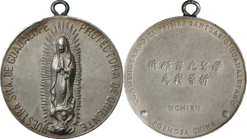 CHINA. Taiwan. First Sanctuary for Our Lady of Guadalupe in Taiwan Silver Medal,...