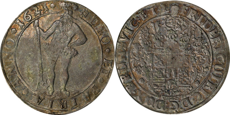 GERMANY. Brunswick-Luneburg: Brunswick. Taler, 1621. Goslar or Zellerfeld Mint; ...