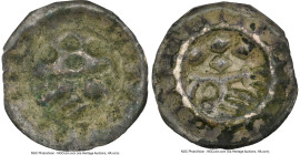 Brandenburg. Friedrich II Hohlpfennig ND (1440-1470) AU50 NGC, Bahrfeldt-19. Half eagle with four stones variety. HID09801242017 © 2023 Heritage Aucti...