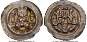 Frankfurt. Anonymous Bracteate ND (1260-1270) AU58 NGC, 0.49gm. HID09801242017 © 2023 Heritage Auctions | All Rights Reserved