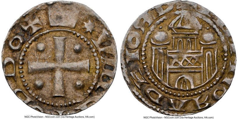 Munster - Bishopric. Anonymous Pfennig ND (1075-1097) AU58 NGC, 1.49gm. HID09801...