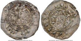 Regensburg. Anonymous Pfennig ND (c. 1130-1140) AU58 NGC, 0.95gm. Dukes of Bavaria issue. HID09801242017 © 2023 Heritage Auctions | All Rights Reserve...